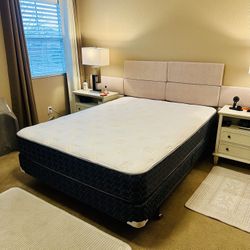 New Queen Mattress And Box Spring