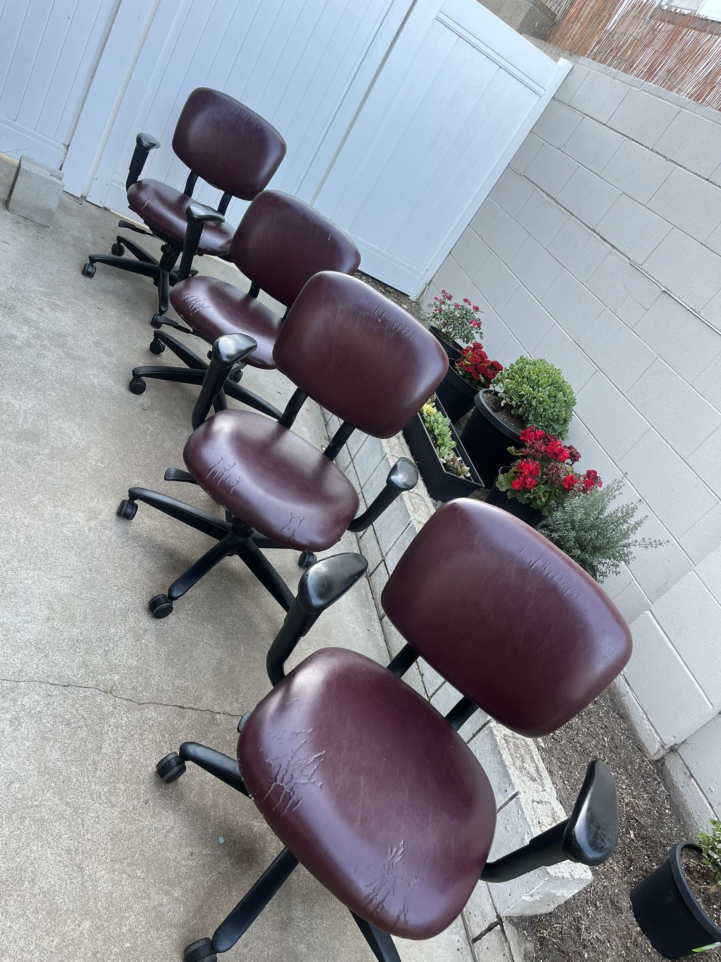 ALL 4 office chairs