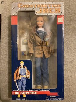 Construction Jack Doll - The Carpenter (female)