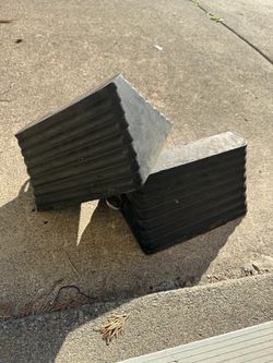Rubber Wheel Chocks Set of 2