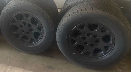 Chevy or GMC 6 lug wheels tires