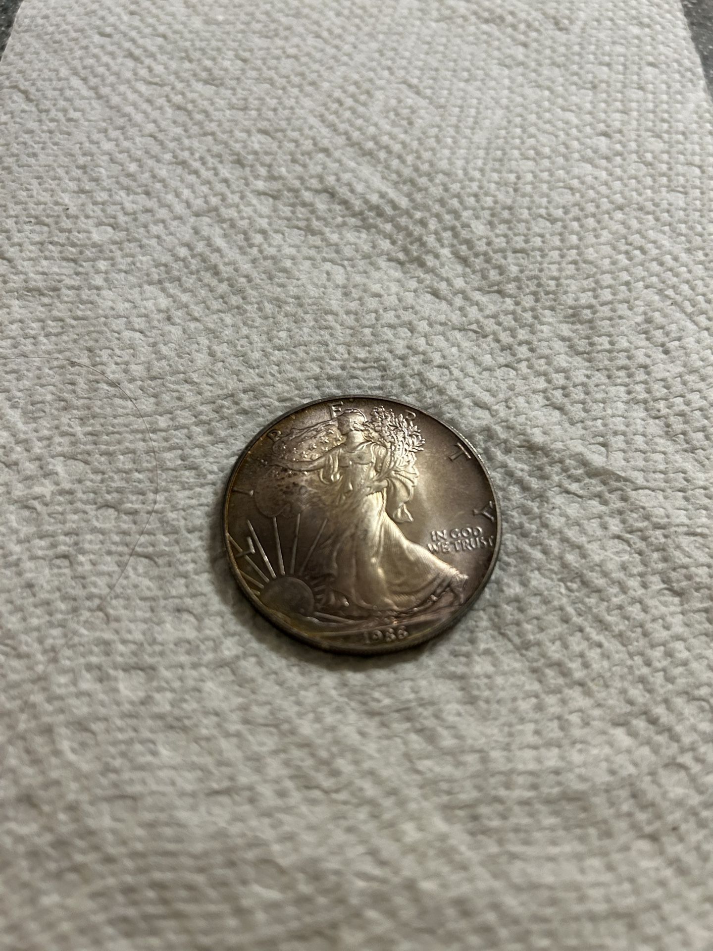 Silver Eagle Lady Liberty