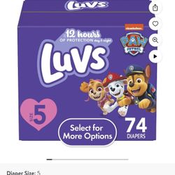 Luvs Diapers Size 5 