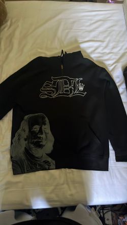 SDL zip up hoodie black