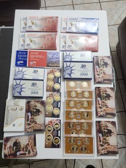 29 Proof And Mint Coin Sets 