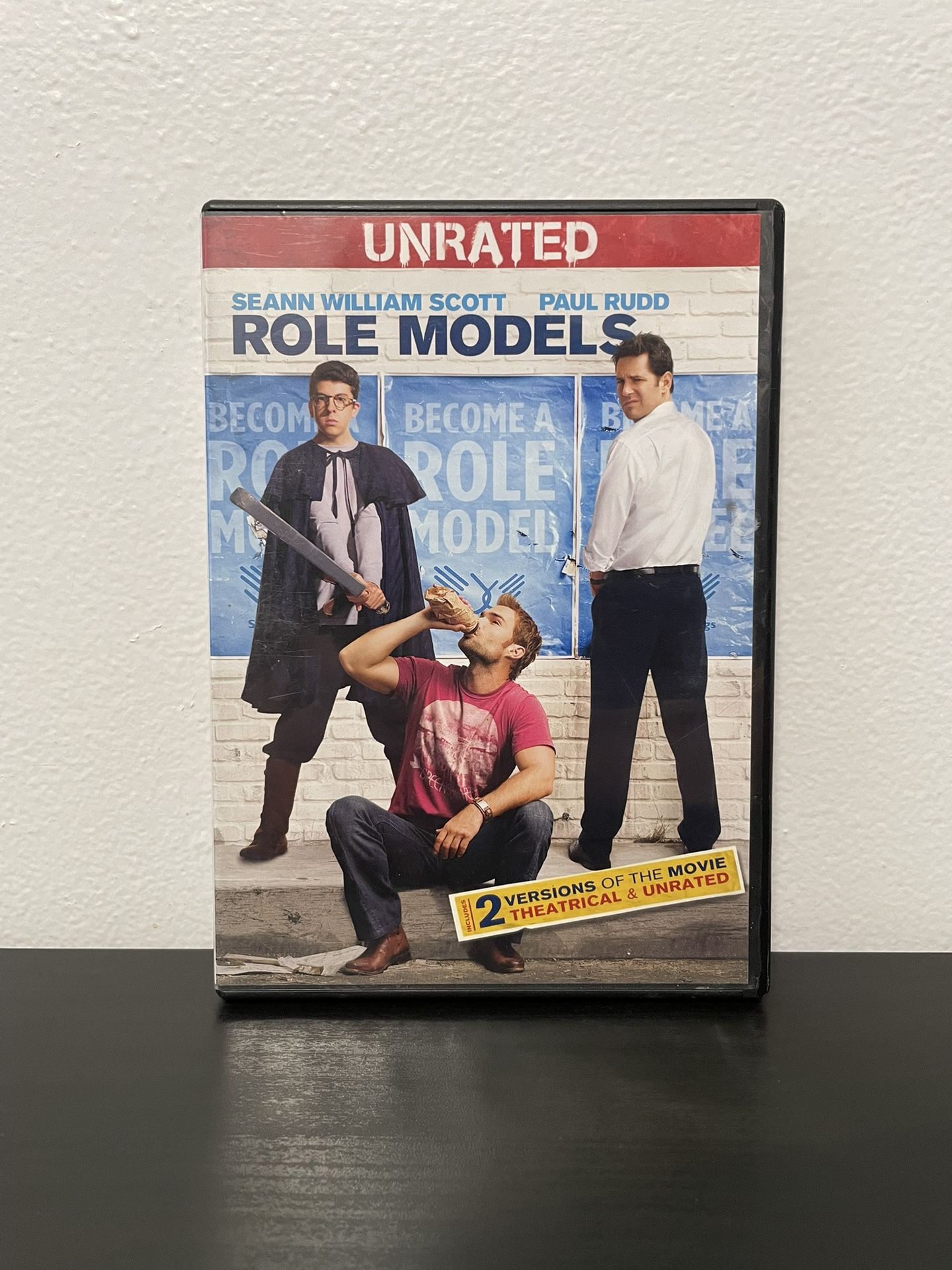 Role Models Unrated DVD Movie Paul Rudd Y2K Comedy 2008