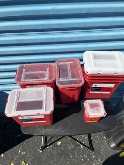 Brand new sharps containers - never used