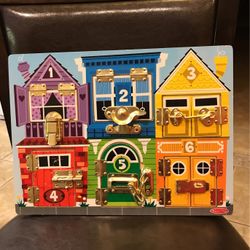 Melissa and Doug  Latches Board