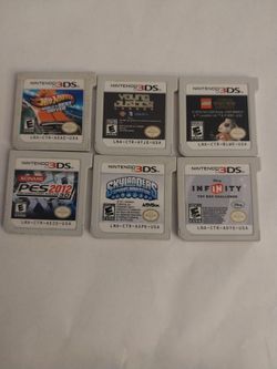 6 Nintendo 3DS Games $10 Each