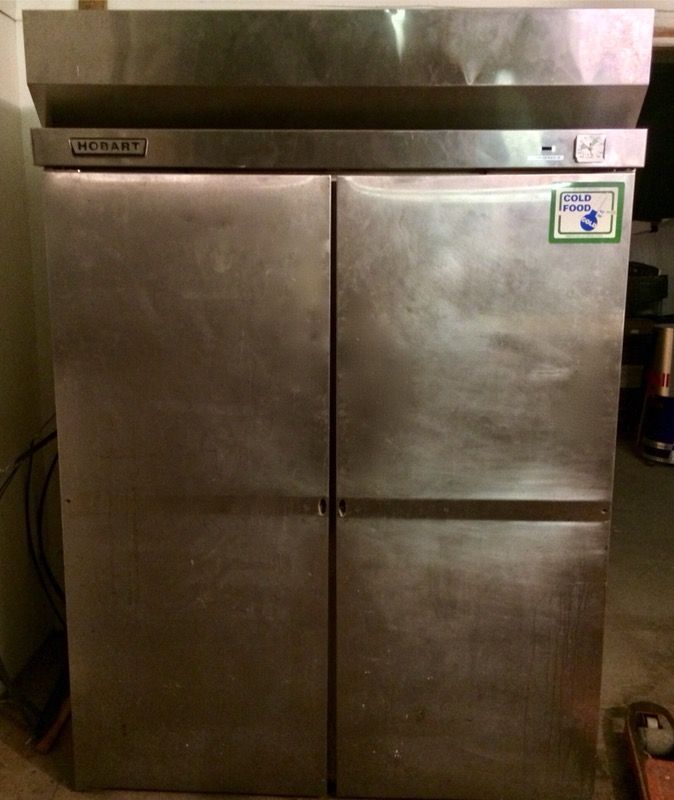 Hobart H2 Reach-In Double Door Refrigerator