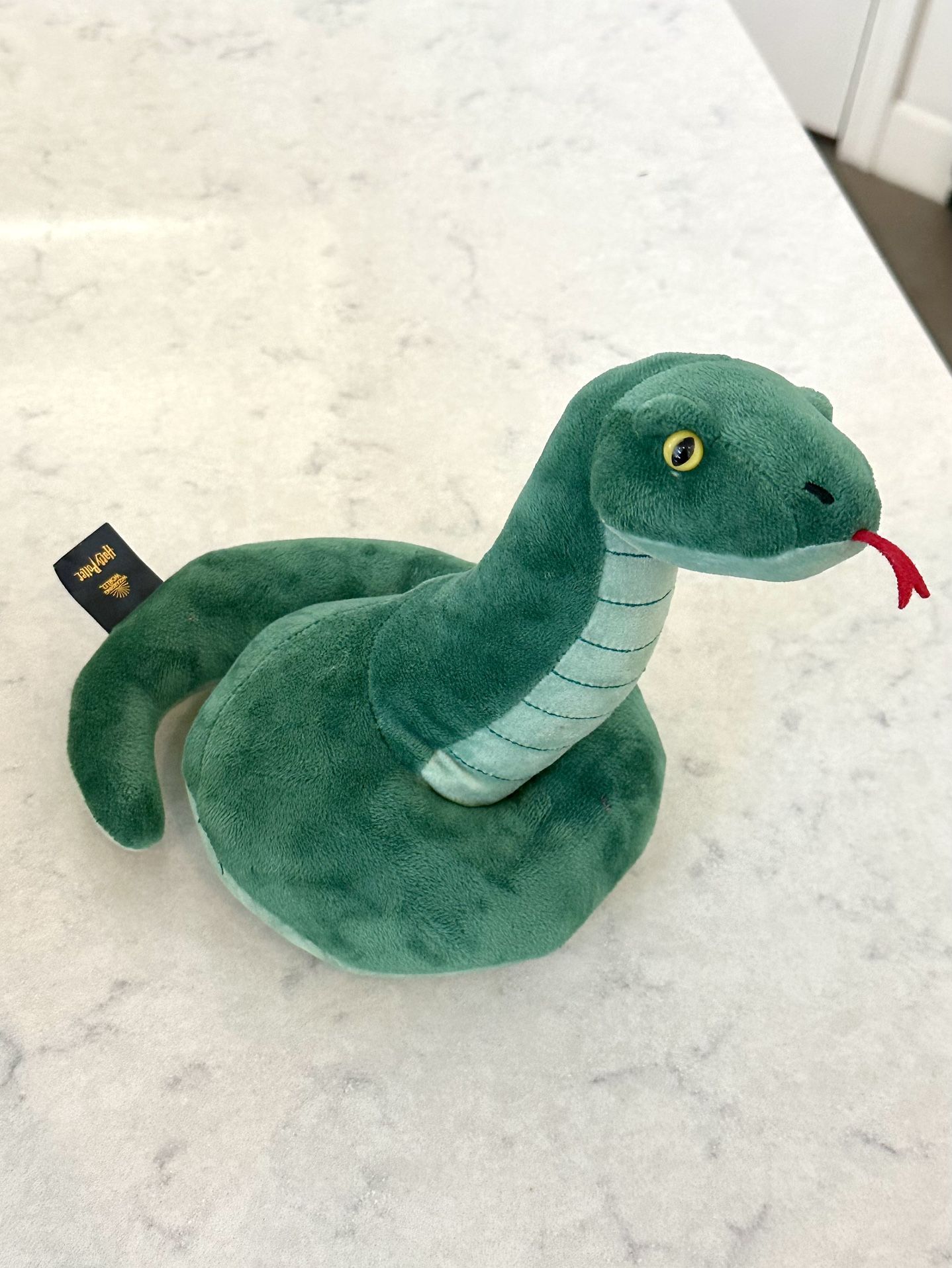 Harry Potter Slytherin Heraldic Animal Snake Plush Figure - Used