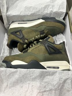 Nike Air Jordan 4 Retro SE Craft Medium Olive Size 12