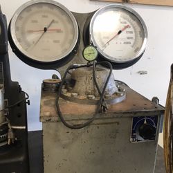 Vintage 1987 Olsen Metal testing machine Detroit testing company