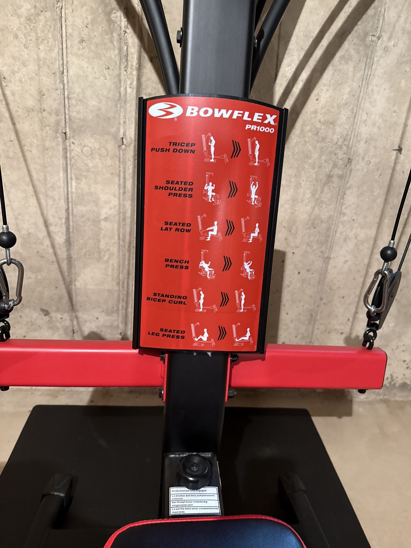 Bowflex PR1000 home gym station