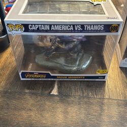 Captain America Vs Thanos