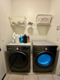 LG washer & dryer