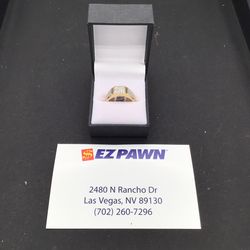 10kt Fancy Man’s Ring 