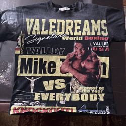 Mike tyson Vale shirt (sz m)