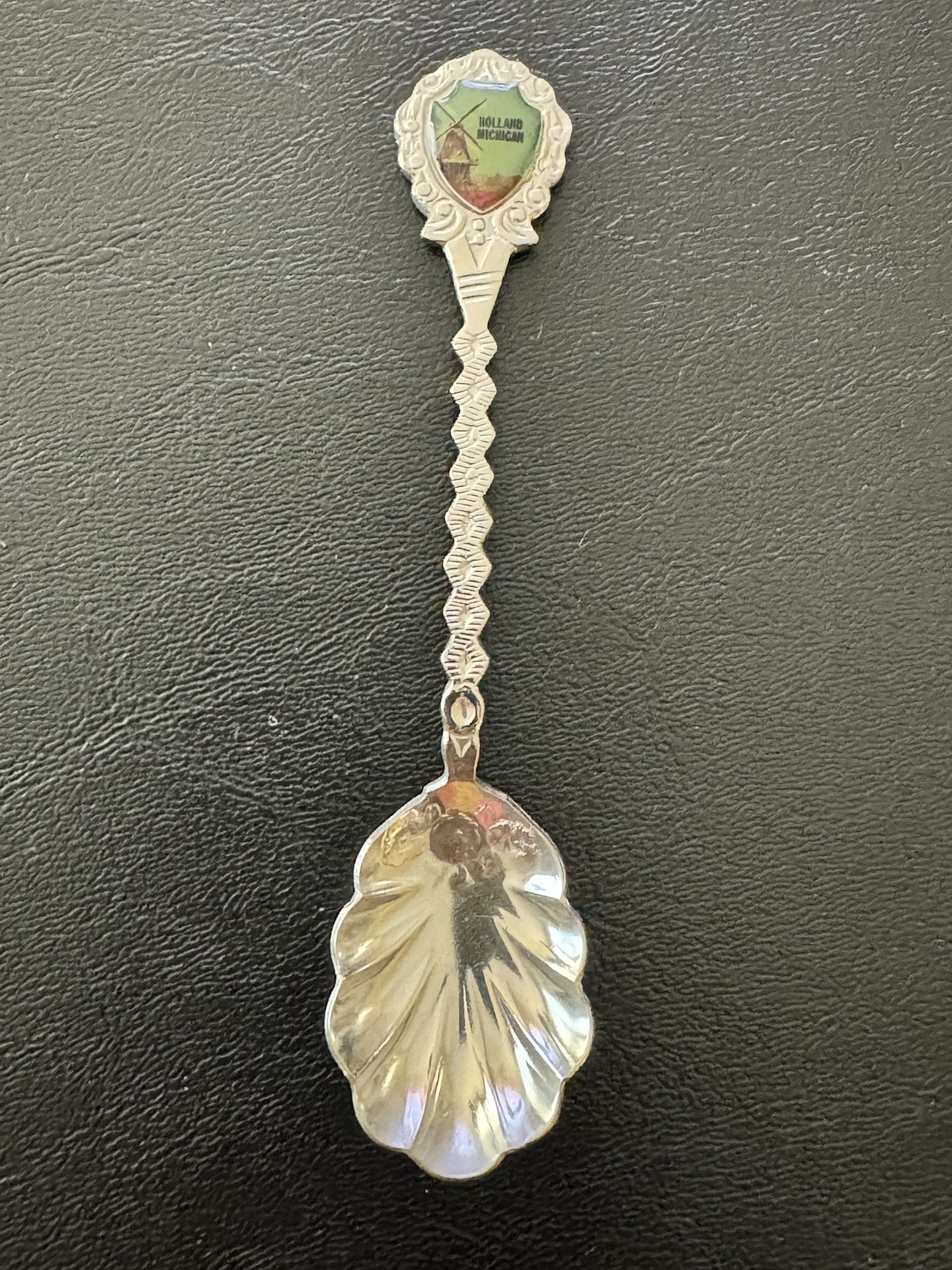 Holland Michigan Souvenir Spoon Union Japan Silver Plating. Rare!
