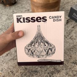 Crystal Covered Candy Dish with Lid – Decorative Glass Candy Bowl NEW MOVING OUT SALE