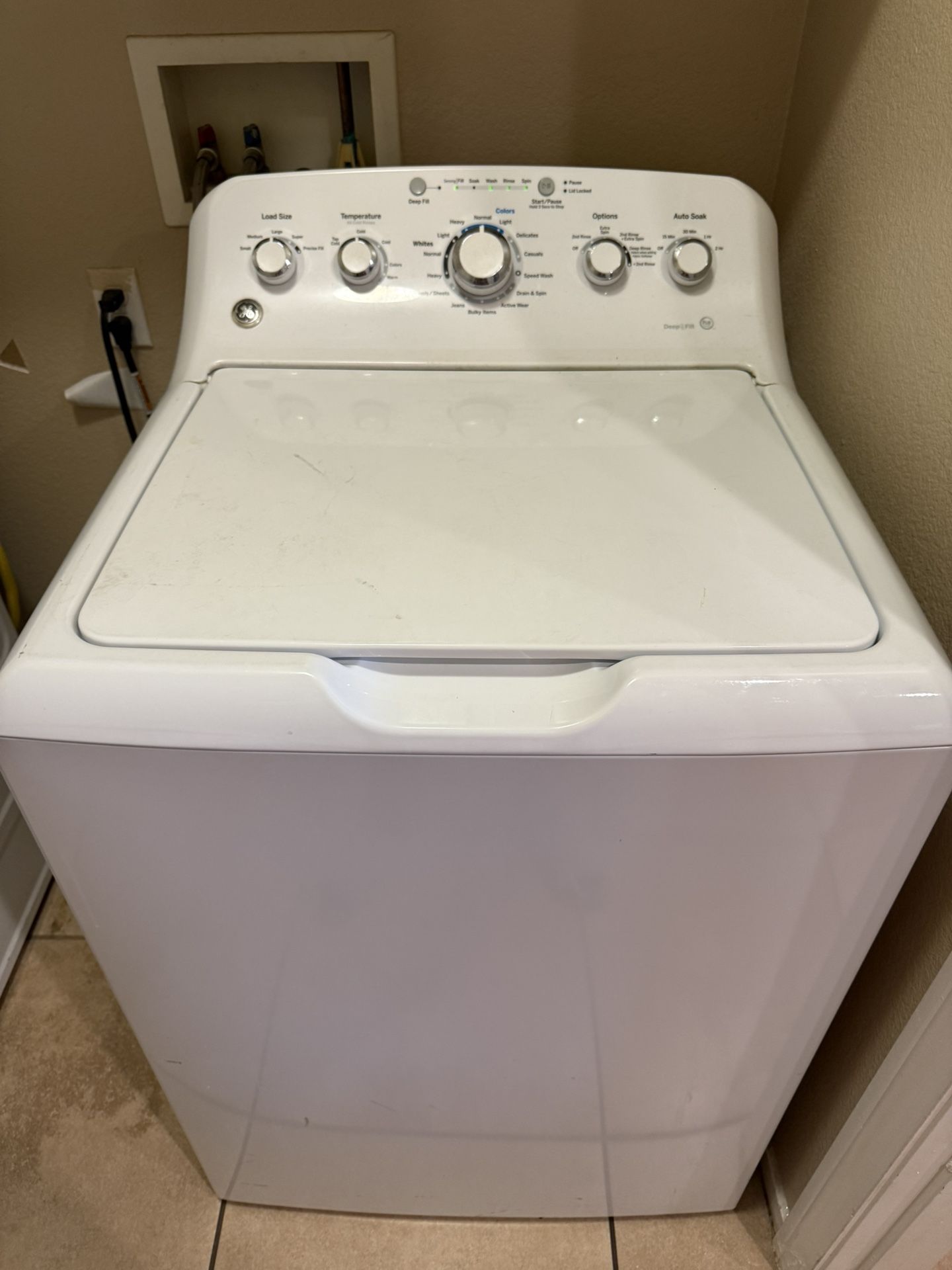 GE  Top Load Washer 