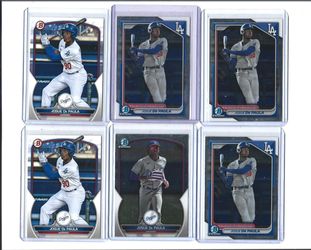 JOSUE DE PAULA DODGERS ROOKIE LOT
