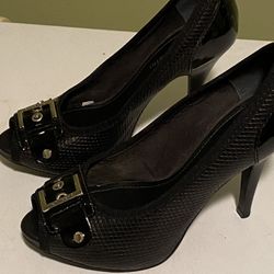 Ladies Gianni Bini Black High Shoes 