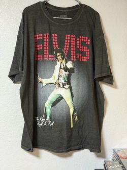 Elvis Presley King of Rock & Roll Graphic T-Shirt 3xl