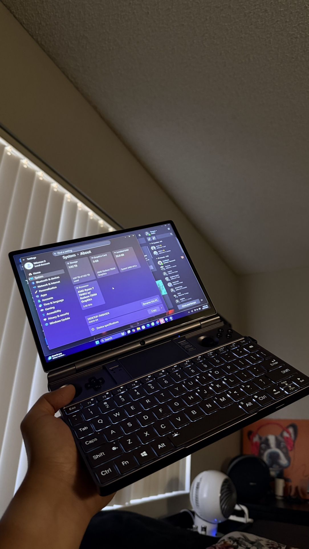 GPD Win Max 2024. Powerful Mini laptop.