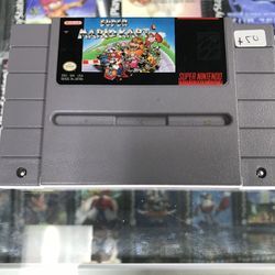 Super Mario Kart Snes $50 Gamehogs 11am-7pm