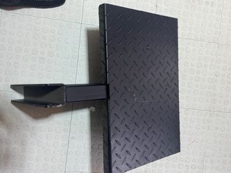 Black Diamond Plate Steel Step Bracket