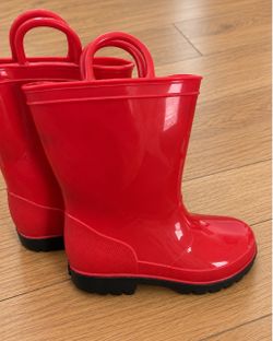 Red Rain Boots – Size 11C