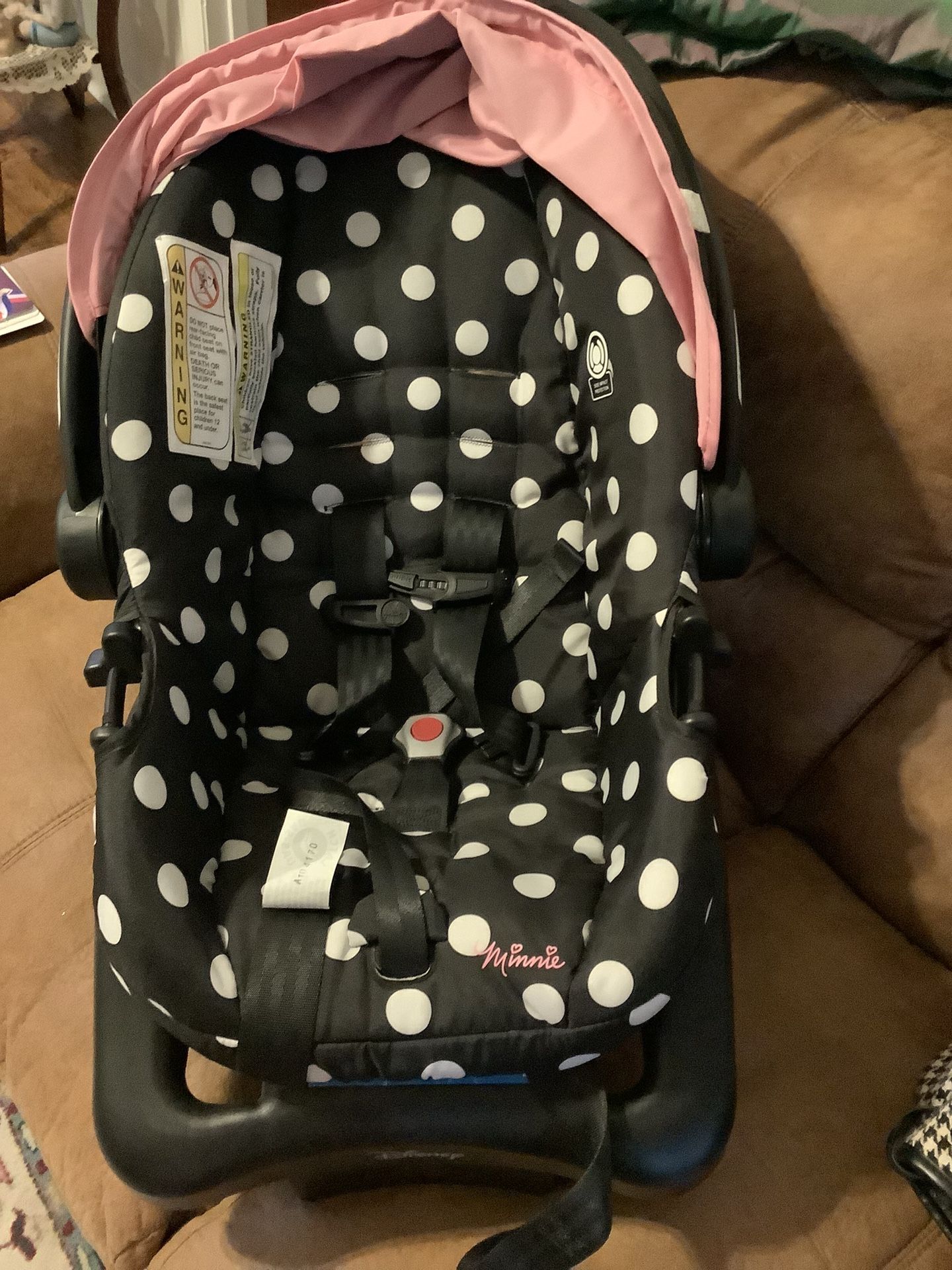 Baby Car Seat Minnie Like New
