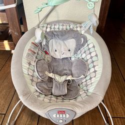 Fisher Price Musical Vibrating Baby Bouncer 