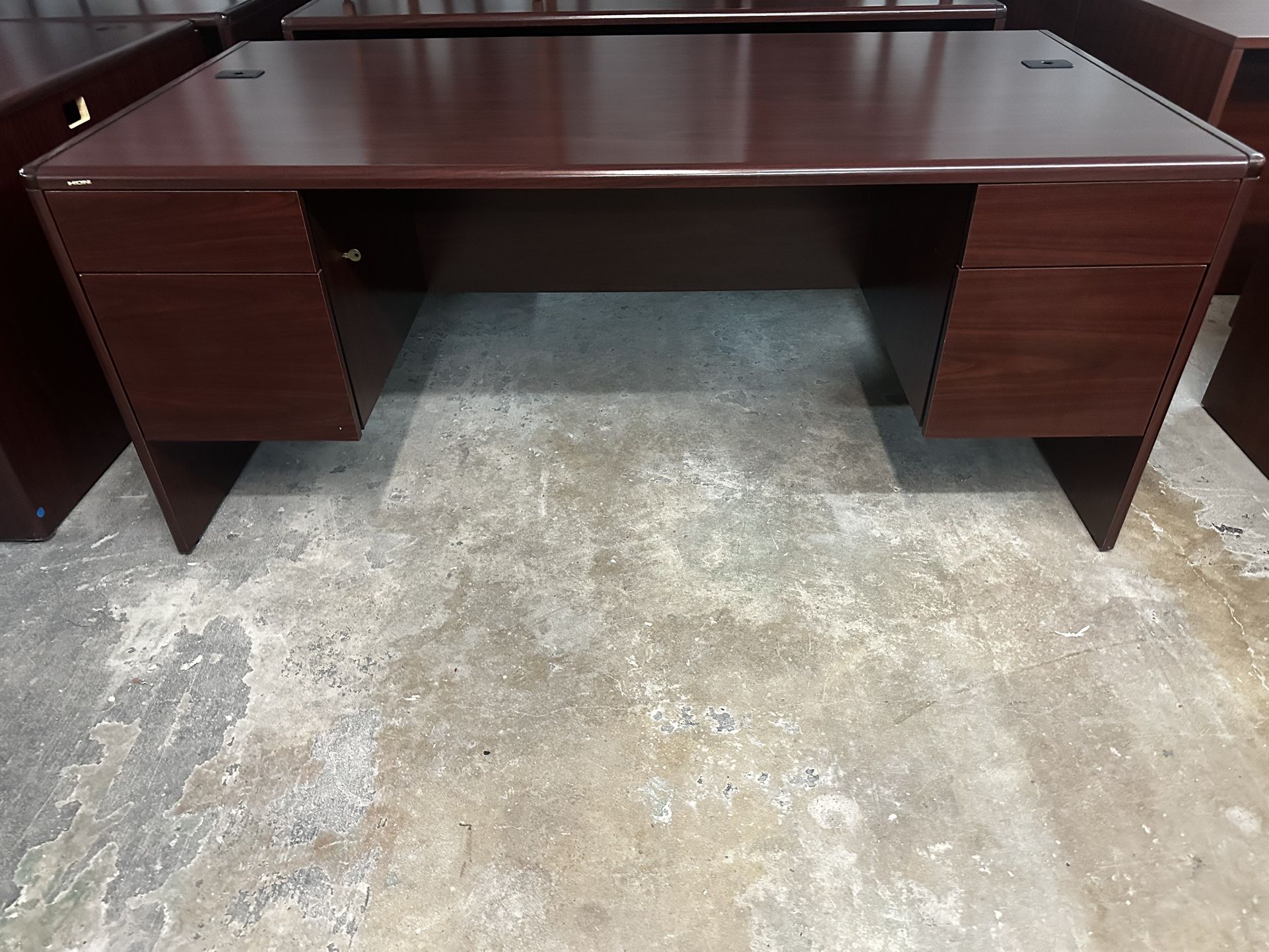 OFFICE/HOME DESK DOUBLE PEDAL DESK