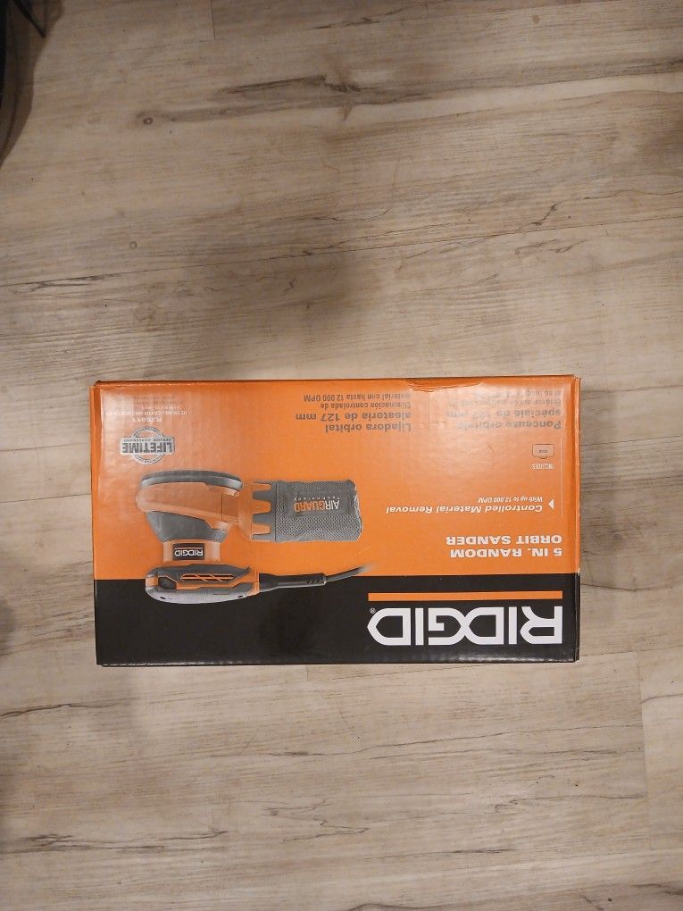 5 in random orbit sander