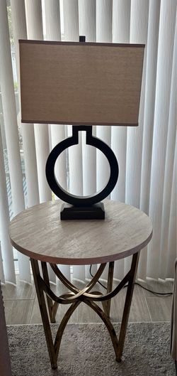 Round Accent Side Table