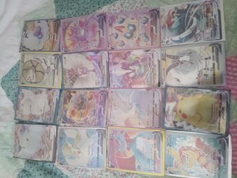 Holofoil and Full Art Pokemon Cards