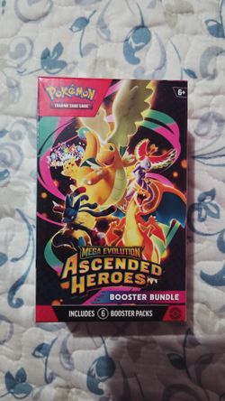 Pokemon Mega Evolution Ascended Heroes Booster Bundle!