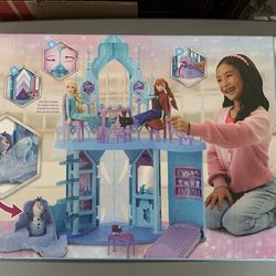 Matel Disney Frozen Elsa Ice Castle Playset 2.5’ Tall