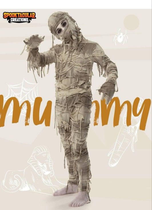Kids Mummy Costume L