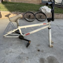 Bmx frame and rims