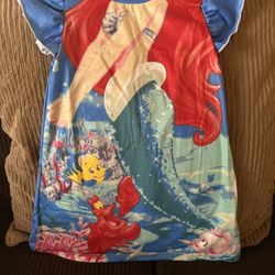 Little Girls Princess Pajamas Nightwear Girls  Cartoon Printed Nightgown Nightdress