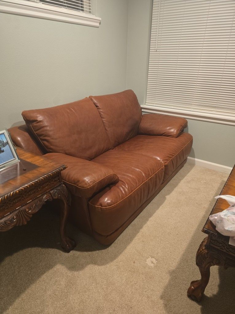 Leather Couch