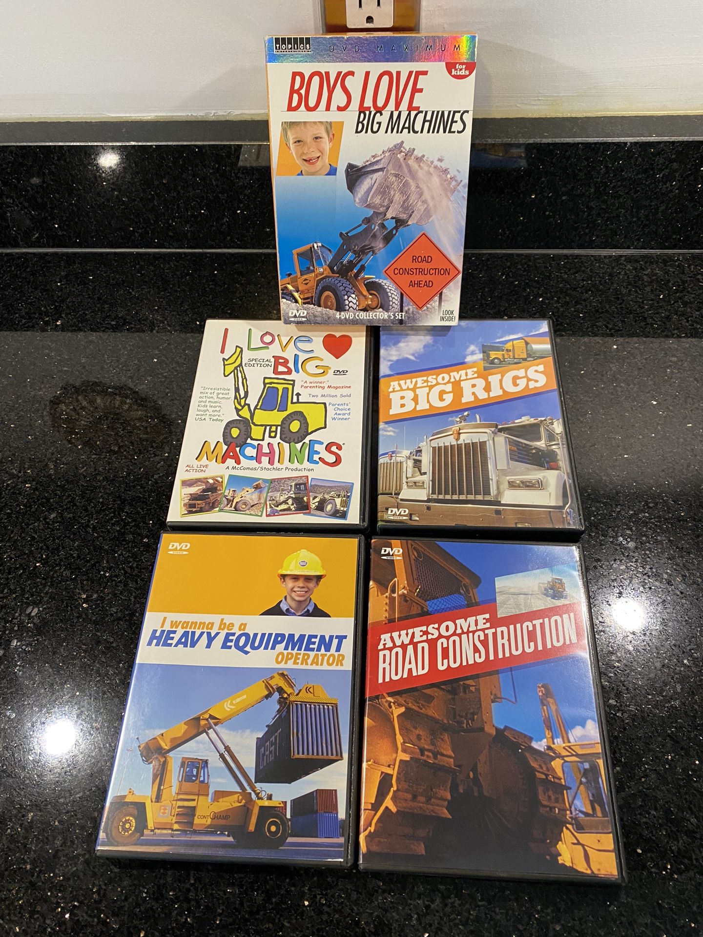 その他 Road to Success [DVD] Boys Love Big Machines: 4-Disc Collector's Set DVD for Sale