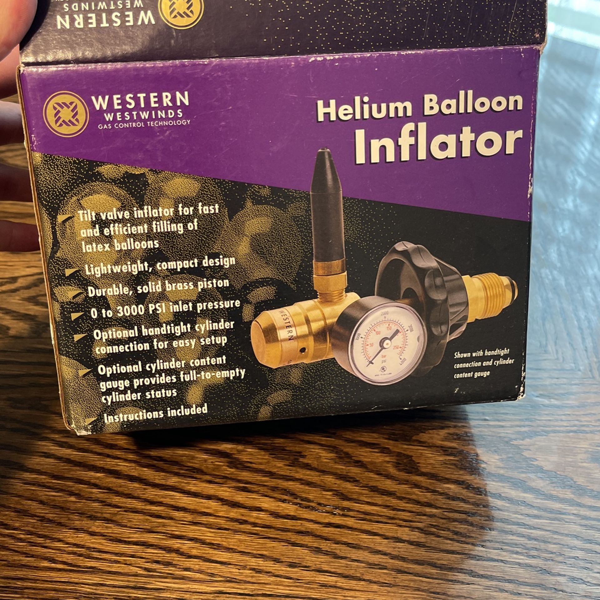 Helium Balloon Inflator