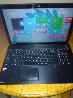 Toshiba touch screen laptop 15inch