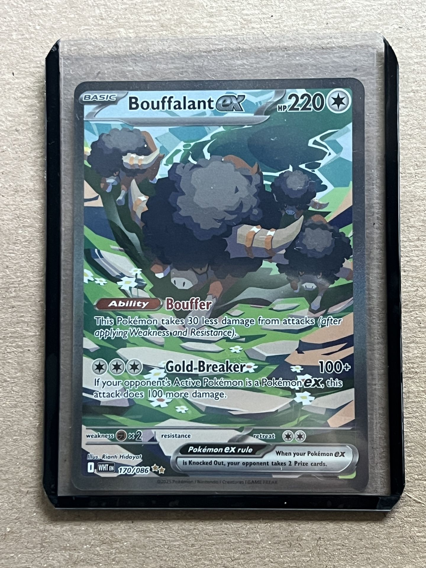 Bouffant Ex Pokemon Full Art