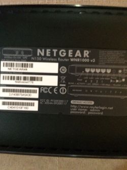 Netgear wireless router n150