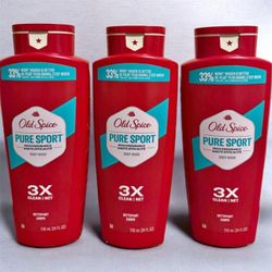 3/$15 old Spice body wash